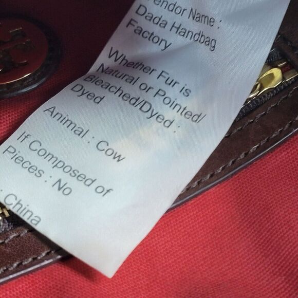 Tory Burch Leopard Crossbody City Bag Shoulder Bag Purse Brown Leather - Picture 15 of 16